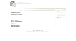 Desktop Screenshot of meine-firmenhomepage.de